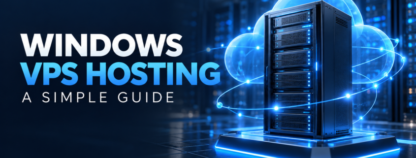 Windows VPS hosting guide with a virtual server in a data centre