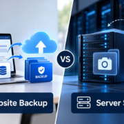 Website Backup vs Snapshot
